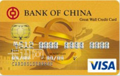 中银长城国际卡（欧元-金卡）