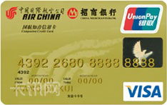 招商银行国航知音信用卡（VISA版-金卡）